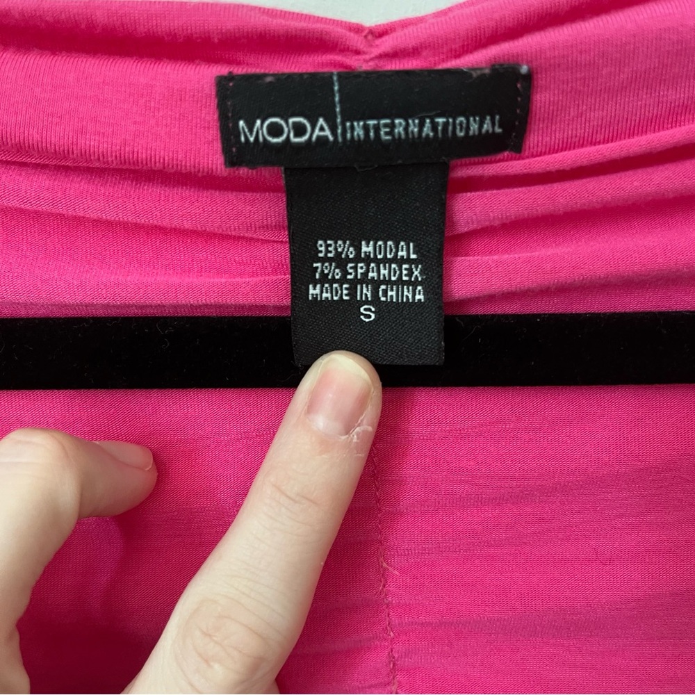 MODA INTERNATIONAL Shirt - Picture 6 of 6